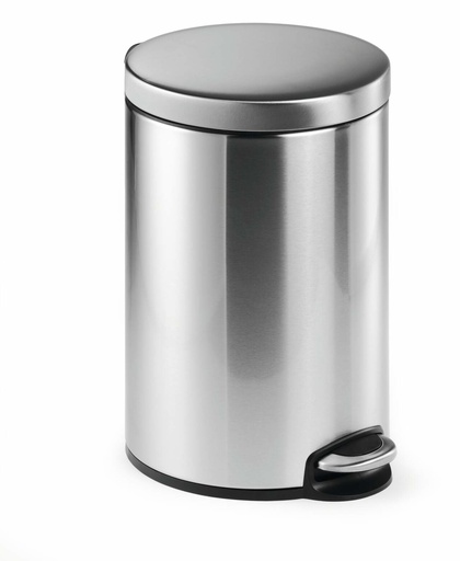 [340123] 340123 papelera 12 L Alrededor Acero inoxidable