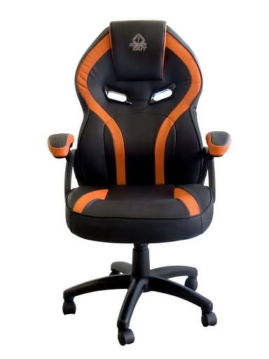 [XS200O] XS200 Silla para videojuegos universal Asiento acolchado Negro, Naranja