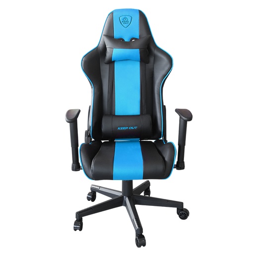 [XSPRO-RACINGT] XSPRO-RACING Silla para videojuegos universal Asiento acolchado Turquesa, Negro