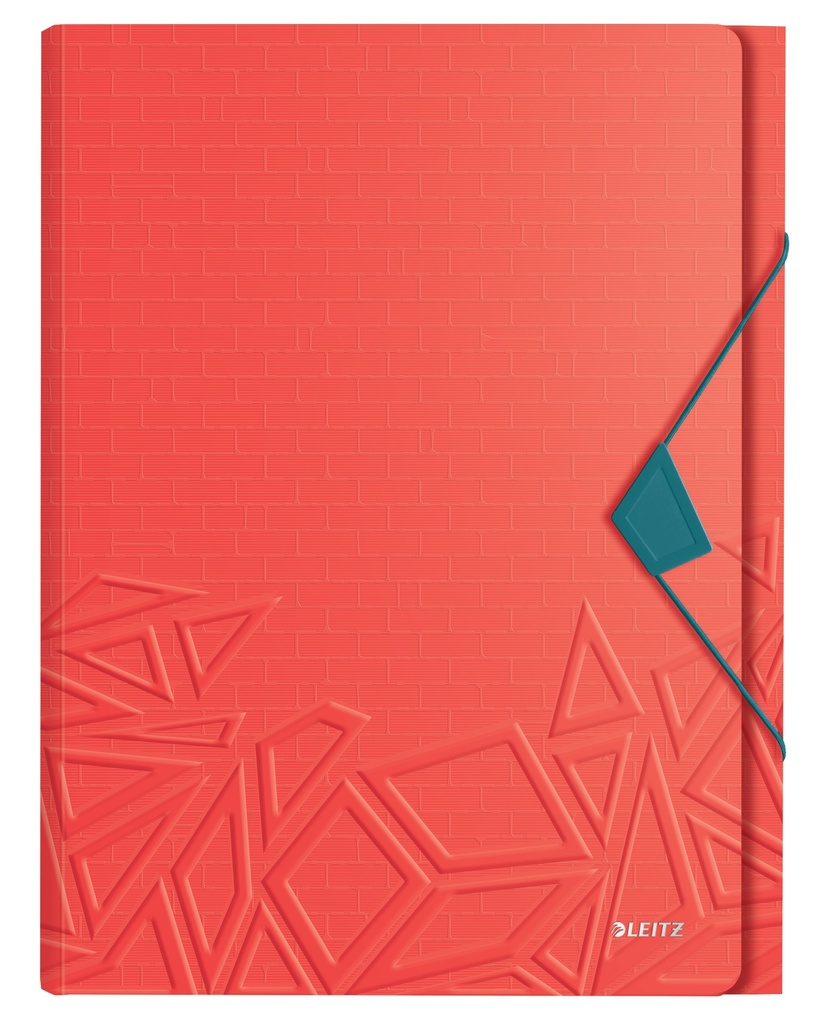 CLASIF.ACORD.LEITZ PP A4 6 SEP.ROJO - Pack de 5 unidades