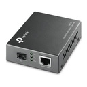 Omada MC220L convertidor de medio 1000 Mbit/s Multimodo, Monomodo Negro