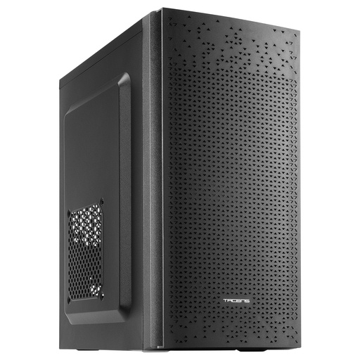 [AC6] AC6, Caja Ordenador Compacta Micro ATX, Frontal Malla Refrigeración, USB 3.0, Negro