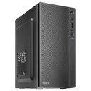 AC5, Caja Ordenador Compacta Micro ATX, Frontal Malla Refrigeración, USB 3.0, Negro
