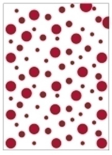 [00072103] BOLSA DISFRAZ 65x90 IMPR.TOPOS ROJO - Pack de 5 unidades