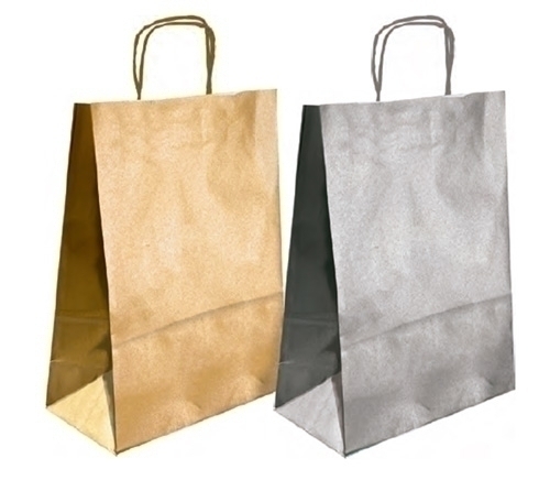 [02003021] BOLSA PAPEL KRAFT LISO 32x40 PLAT P/50