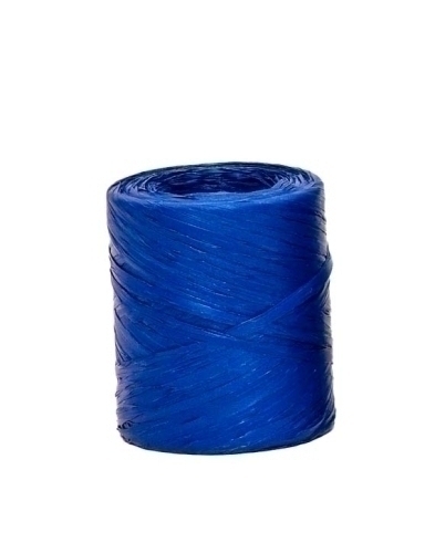 CINTA REGALO RAFIA R.200 m.4 mm AZUL