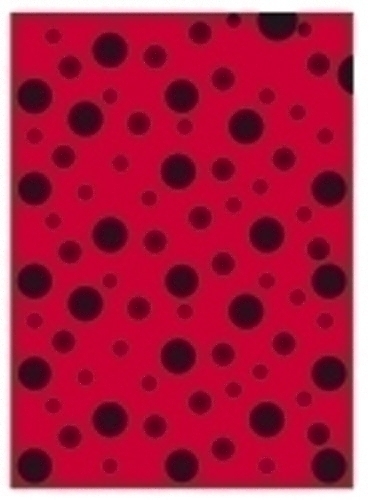 [00072105] BOLSA DISFRAZ 65x90 IMPR.TOPOS NEGRO - Pack de 5 unidades