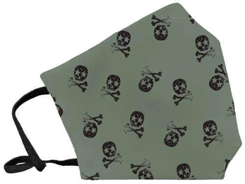 [101SKKAL] MASCARILLA REUT. GRAN. SKULL KAKI
