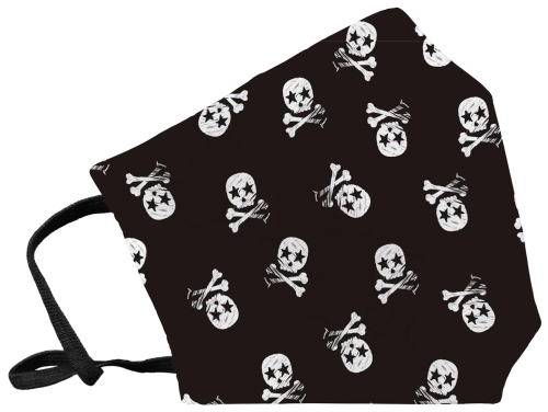 [101SKNEL] MASCARILLA REUT. GRAN. SKULL NEGRO