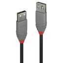 36701 cable USB USB 2.0 0,5 m USB A Negro, Gris