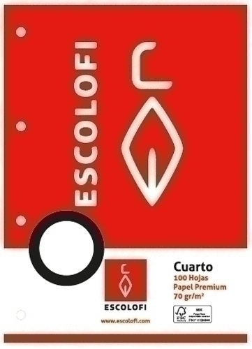 RECAMBIO ESCOLOFI 4º 100h 4 TAL. CD.6
