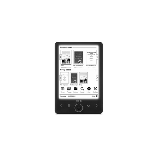 [5613N] Dickens Light 2 lectore de e-book 8 GB Negro