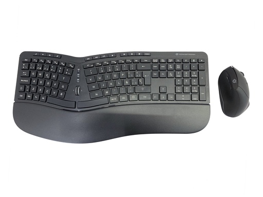 [ORAZIO02ES] ORAZIO02ES teclado Ratón incluido Oficina RF inalámbrico QWERTY Español Negro