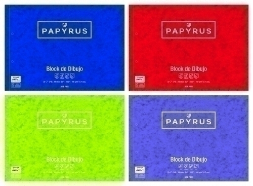[37002298] BLOC DIBUJO PAPYRUS Fº PROL. 20h 2T - Pack de 10 unidades
