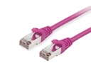 605556 cable de red Púrpura 10 m Cat6 S/FTP (S-STP)