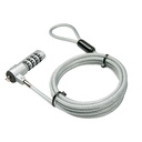 20980 cable antirrobo Acero inoxidable 1,8 m