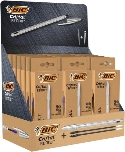 [501036] BOLIG.BIC CRISTAL RE´NEW METAL EXP.21