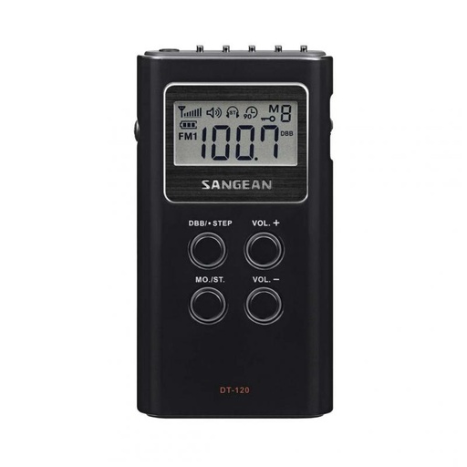 [DT-120B] DT-120B radio Portátil Digital Negro