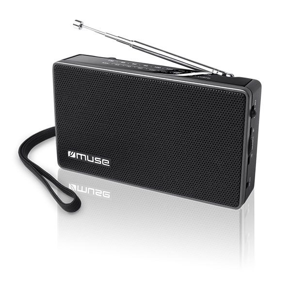 M-030 R Portátil Analógica Negro