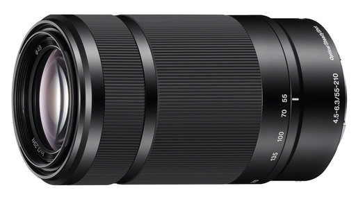 [SEL55210B.AE] SEL55210 SLR Teleobjetivo Negro