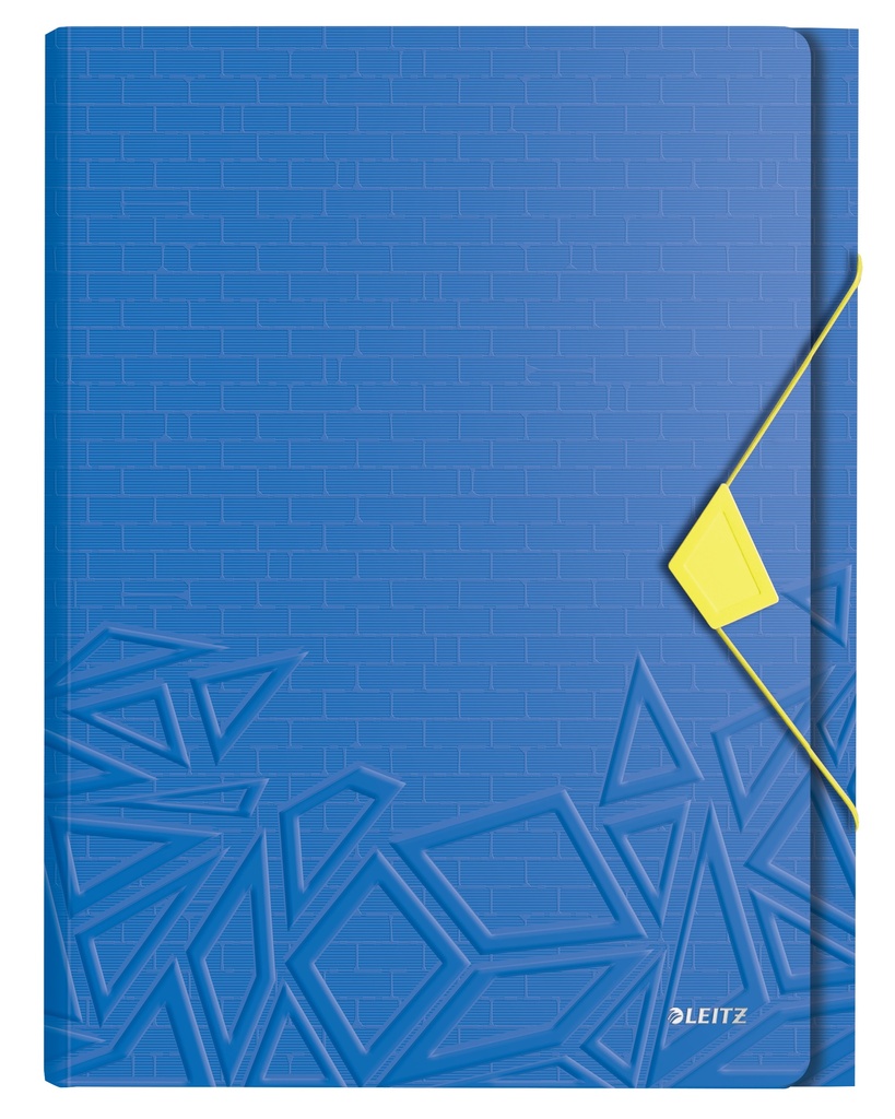 CLASIF.ACORD.LEITZ PP A4 6 SEP.AZUL - Pack de 5 unidades