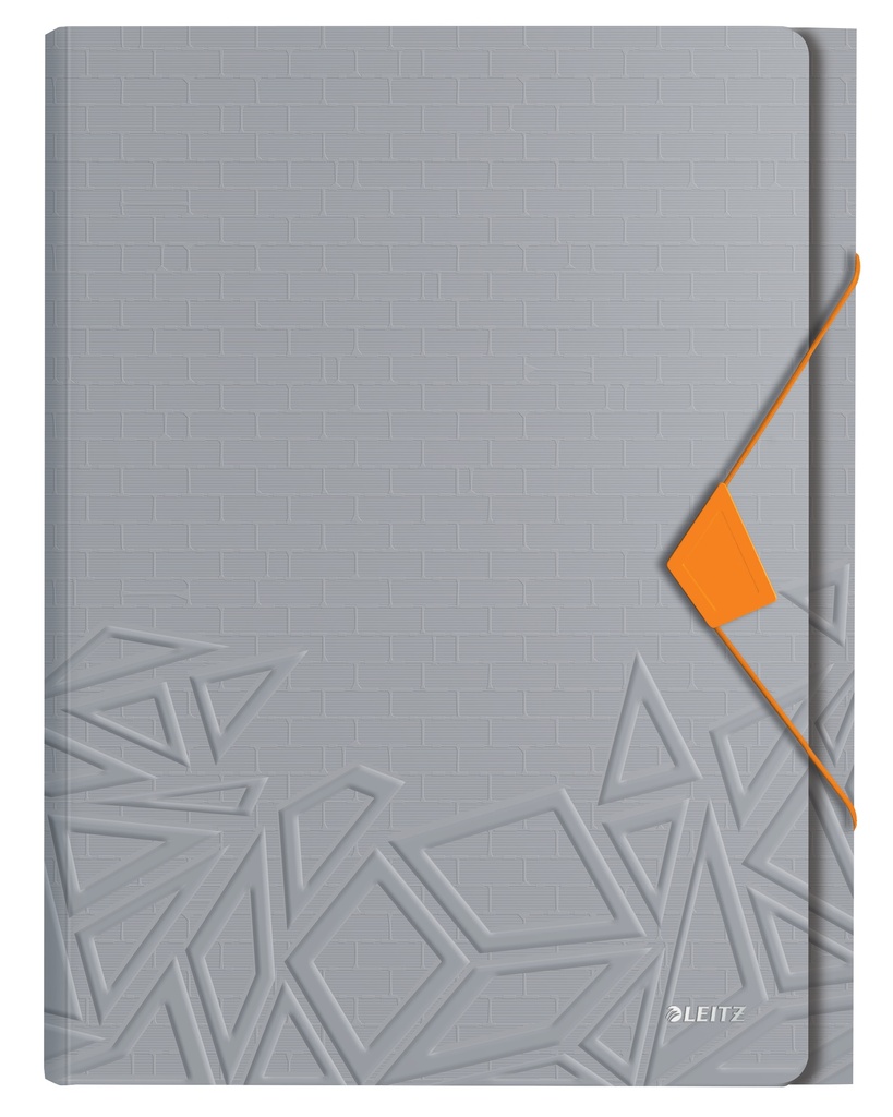 CLASIF.ACORD.LEITZ PP A4 6 SEP.GRIS - Pack de 5 unidades