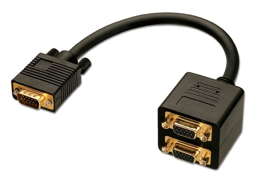 [41214] 41214 cable VGA 0,18 m VGA (D-Sub) Negro