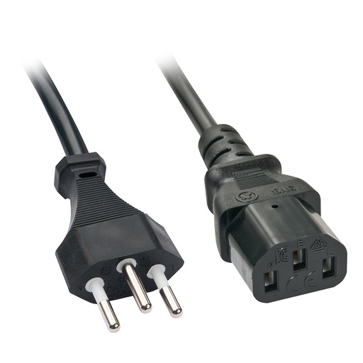 [30417] 30417 cable de transmisión Negro 2 m C13 acoplador