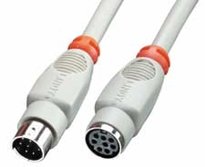 Apple Mac Serial Port Extension Cable, 2m cable paralelo Gris