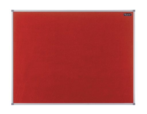 [1904067] Basic tablón para notas Rojo Aluminio