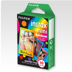 [16276405] Instax Mini Rainbow película instantáneas