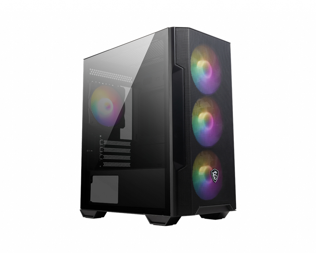 MAG Forge M100R Micro Torre Negro, Transparente