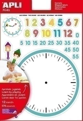 [12790] GOMETS APLI (12790) EDUC.Bl.12h LAS HORA - Pack de 5 unidades