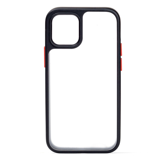 [TAPIC028] Classic essential funda para teléfono móvil 13,7 cm (5.4") Negro, Transparente