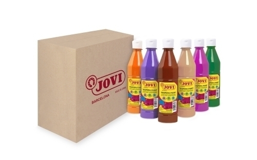 [506/6B] TEMPERA JOVI LIQ. 500 ml SECUNDARIOS C/6