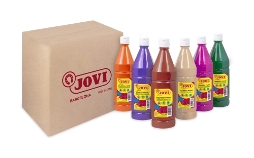 [511/6B] TEMPERA JOVI LIQ.1000 ml SECUNDARIOS C/6