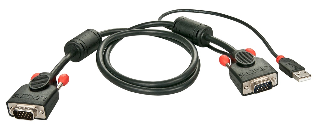 33770 cable VGA 1 m VGA (D-Sub) Azul