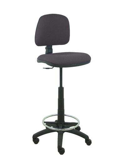 [T12CPB600RN] Taburete Isso bali gris oscuro contacto permanente