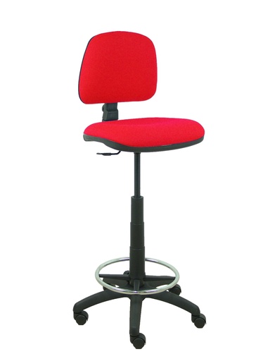 [T12CPB350RN] Taburete Isso bali rojo contacto permanente