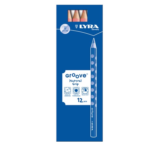 [L3810029] C.12 LAPICES LYRA GROOVE 3810029 ROSA