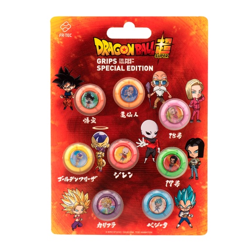 [DBPS5GRIPSETFIGHT] PS4 Dragon Ball Grips Set Fighters Botones analógicos