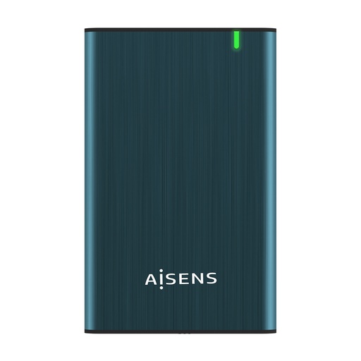 [ASE-2525PB] Caja Externa 2.5" ASE-2525PB 9.5 mm SATA A USB 3.0/USB 3.1 Gen1, Azul Pacifico
