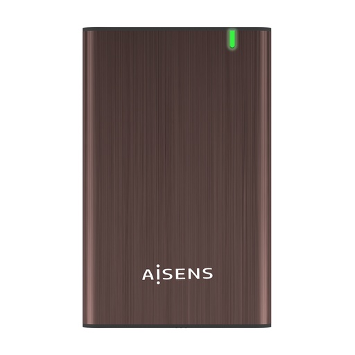 [ASE-2525BWN] Caja Externa 2.5" ASE-2525BWN 9.5 mm SATA A USB 3.0/USB 3.1 Gen1, Marron