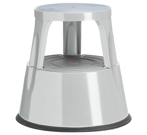 [AS1236] TABURETE 2 PELDAÑOS MET. A-SERIES GRIS