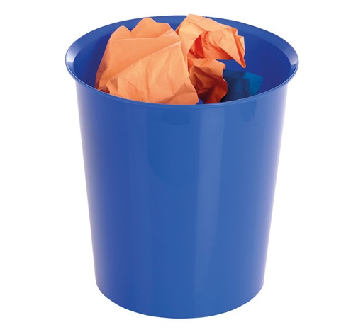 [305AS-07] PAPELERA PLASTICO A-SERIES 14L AZUL 305AS-07