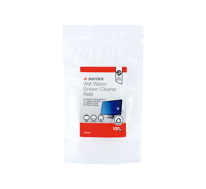 REC. 100 TOALLITAS A-SERIES HUMEDAS PANT. AS0662