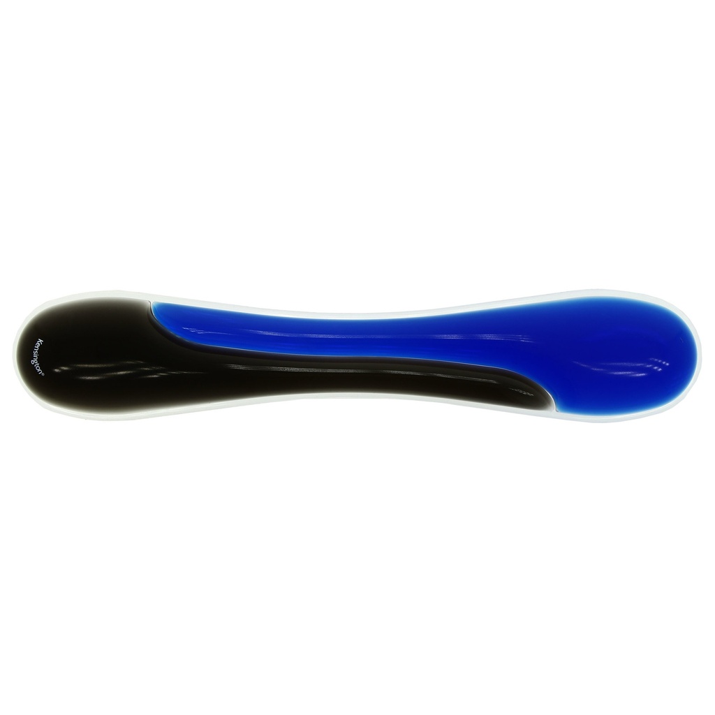 Reposamuñecas gel Duo teclado azul/negro