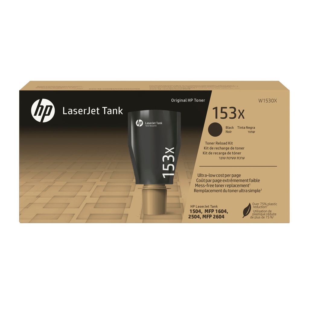 Kit de recarga de tóner Original 153X LaserJet Tank negro