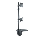 Soporte de mesa para 2 pantallas 17"-32" verticales