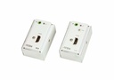 Extensor encastrable HDMI/Audio sobre Cat 5 con embellecedor (1080p 40 m)